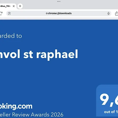 Envol St Raphael شقة *