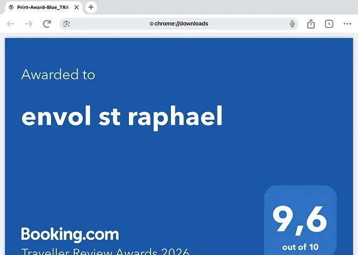 Envol St Raphael شقة *